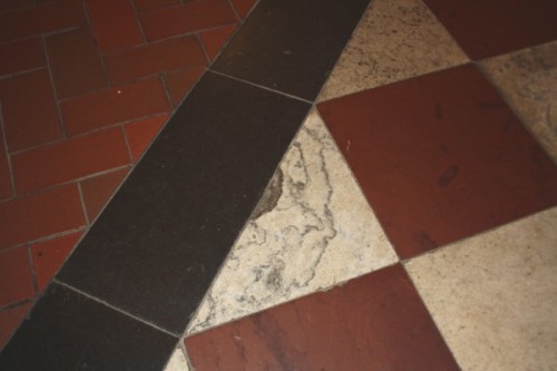 One of their "Dangerous" Cracked Tiles