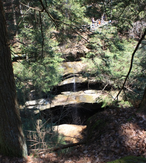 The Conkle's Hollow Waterfall