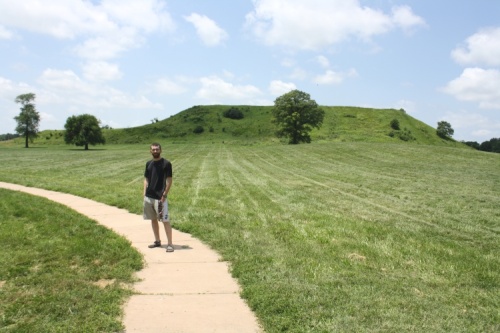 Approaching Monk's Mound